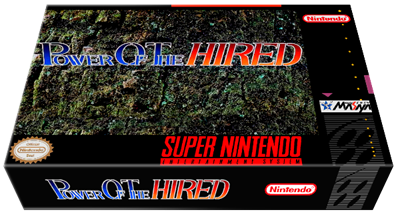 Power of the Hired  - Box - 3D Image