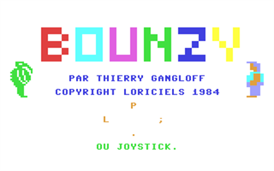 Bounzy - Screenshot - Game Title Image