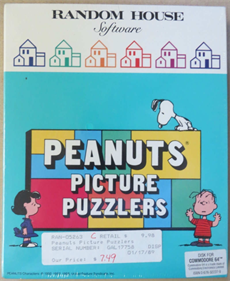 Peanuts Picture Puzzlers - Box - Front Image