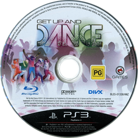 Get Up and Dance - Disc Image