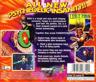 Pandemonium 2 - Box - Back Image