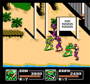 Teenage Mutant Ninja Turtles III: The Manhattan Project - Screenshot - Gameplay Image