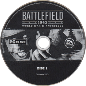 Battlefield 1942: World War II Anthology - Disc Image