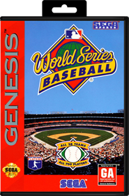 World Series Baseball - Box - Front - Reconstructed Image