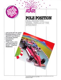 Pole Position - Advertisement Flyer - Front Image