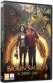 Broken Sword 5: The Serpent's Curse - Box - 3D Image