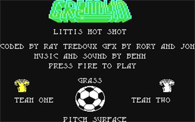 Litti's Hot Shot - Screenshot - Game Title Image