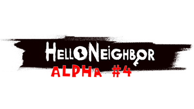 Hello Neighbor: Alpha 4 - Clear Logo Image