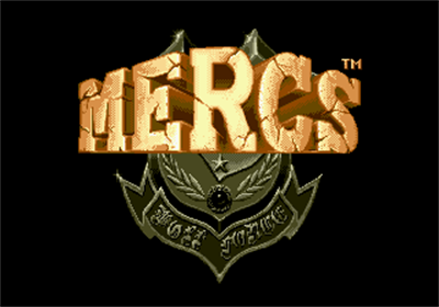 Mercs - Screenshot - Game Title Image