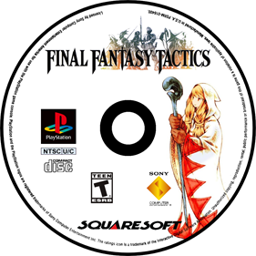 Final Fantasy Tactics - Fanart - Disc Image