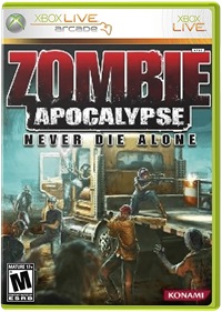 Zombie Apocalypse: Never Die Alone - Box - Front - Reconstructed Image