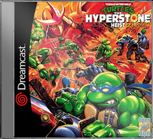 Teenage Mutant Ninja Turtles: The Hyperstone Heist Remixed - Fanart - Box - Front Image