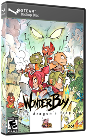 Wonder Boy: The Dragon's Trap - Box - 3D Image