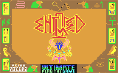 Entombed - Screenshot - Game Title Image