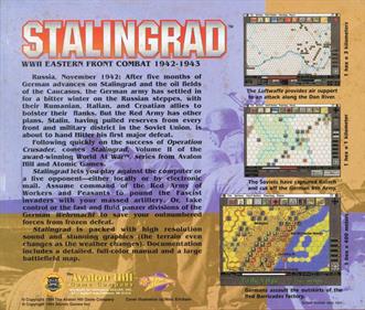 World at War: Stalingrad - Box - Back Image