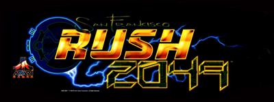 San Francisco Rush 2049 - Arcade - Marquee Image