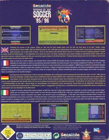 Sensible World of Soccer '95/'96: European Championship Edition - Box - Back Image