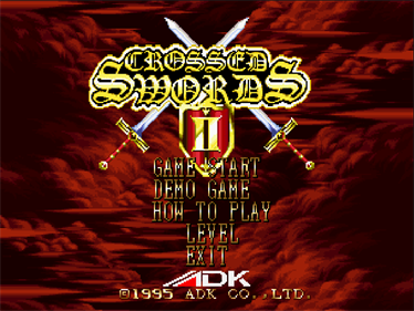 Crossed Swords II - Screenshot - Game Title Image