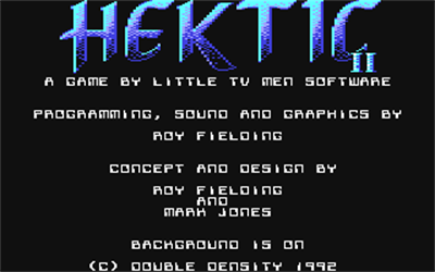 Hektic II - Screenshot - Game Title Image