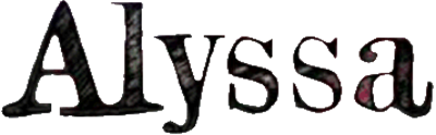 Alyssa - Clear Logo Image