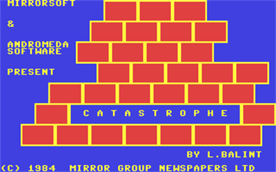 Catastrophe - Screenshot - Game Title Image