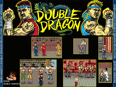 Double Dragon Revolution - Box - Back Image