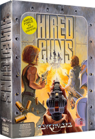 Hired Guns - Box - 3D Image