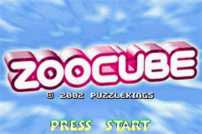 ZooCube - Screenshot - Game Title Image