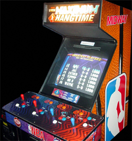 NBA Maximum Hangtime - Arcade - Cabinet Image