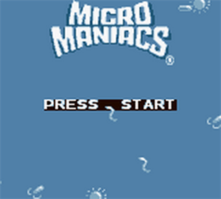 Micro Maniacs - Screenshot - Game Title Image