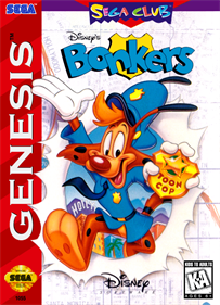 Disney's Bonkers - Fanart - Box - Front