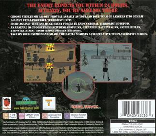 Spec Ops: Stealth Patrol - Box - Back Image