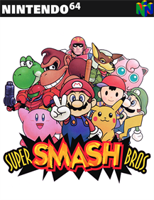 Super Smash Bros. - Fanart - Box - Front Image