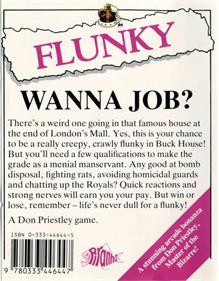 Flunky - Box - Back Image