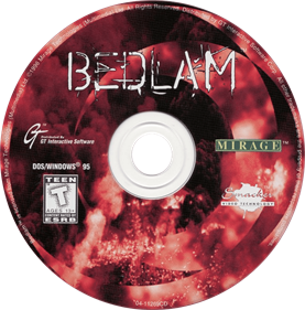 Bedlam (Mirage Technologies) - Disc Image