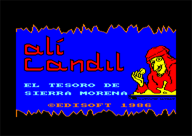Ali Candil y el Tesoro de Sierra Morena - Screenshot - Game Title Image