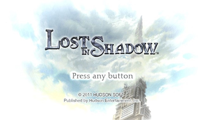 Lost in Shadow - Screenshot - Game Title Image