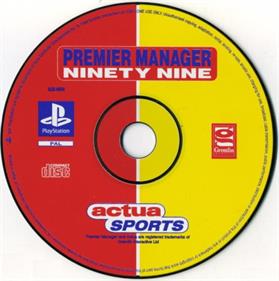 Premier Manager Ninety Nine - Disc Image