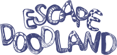 Escape Doodland - Clear Logo Image