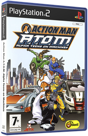 Action Man A.T.O.M.: Alpha Teens on Machines - Box - 3D Image