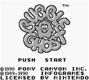 Bubble Ghost - Screenshot - Game Title Image