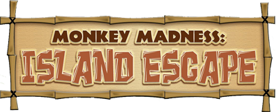 Monkey Madness: Island Escape - Clear Logo Image