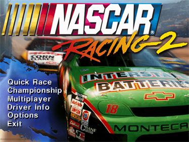NASCAR Racing 2 - Screenshot - Game Title Image