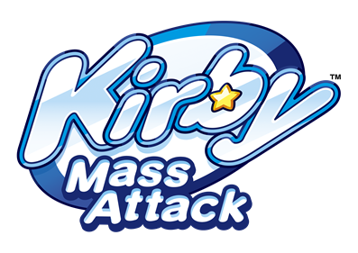 Kirby Mass Attack - Clear Logo Image