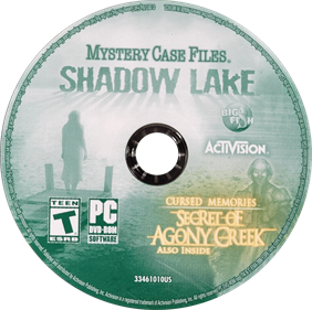 Mystery Case Files: Shadow Lake - Disc Image