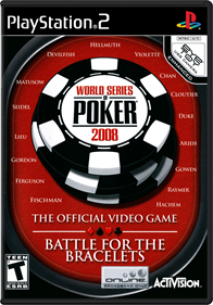World Series of Poker 2008: Battle for the Bracelets - Box - Front - Reconstructed Image