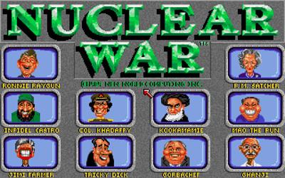 Nuclear War - Screenshot - Game Title Image
