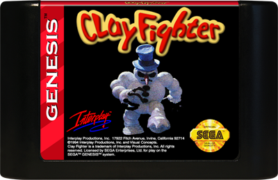 ClayFighter - Cart - Front Image