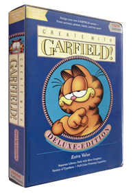 Create with Garfield! Deluxe Edition - Box - 3D Image