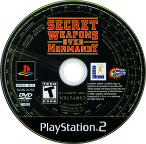 Secret Weapons Over Normandy - Disc Image